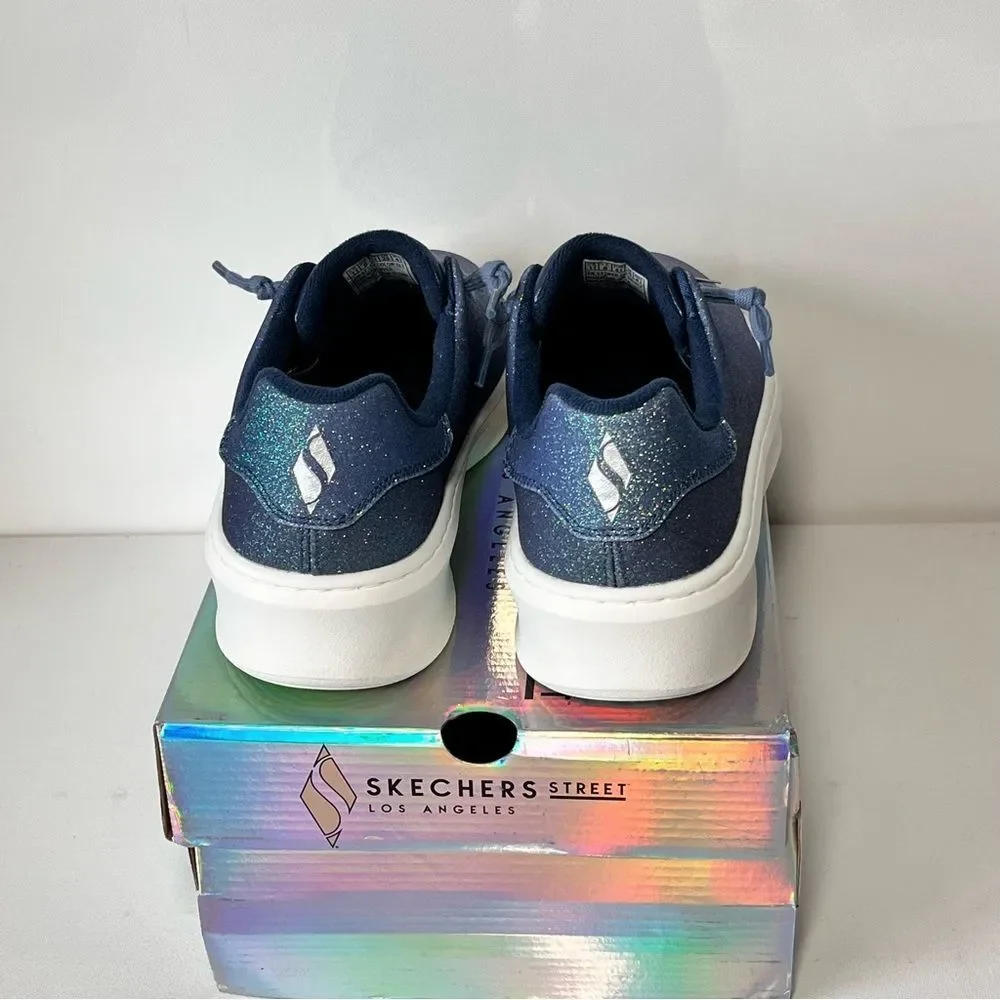 Skechers x Jane Enchanted Glitz Glitter Casual Court Break Sneakers